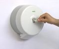 Minipoint İçten Çekmeli Tuvalet Kağıdı Dispenseri (Beyaz)
