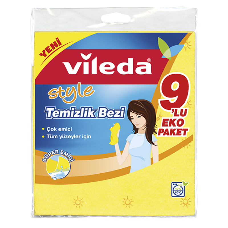 Style Temizlik Bezi 9'lu
