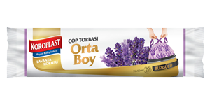 Lavanta Kokulu Mor Orta Boy Çöp Torbası