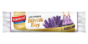 Lavanta Kokulu Mor Büyük Boy Çöp Torbası