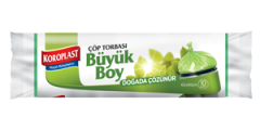 Doğada Çözünür Büyük Boy Çöp Torbası