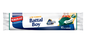 Ekstra Güçlü Büzgülü Battal Boy Çöp Torbası