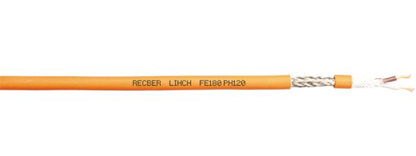 Reçber LIHCH FE180 PH120 7x1,5 Yangına Dayanıklı Kablo Halogen Free 100 Metre