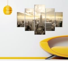 New York Manzarası MDF Tablo