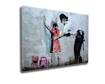 Arrested Girl | Banksy