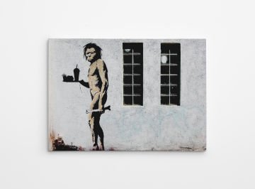 Fast Food Neanderthal | Banksy
