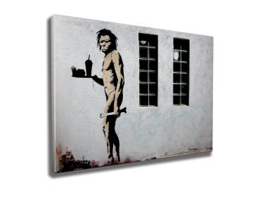 Fast Food Neanderthal | Banksy