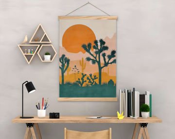 Askılı Kanvas Poster