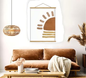 Askılı Kanvas Poster