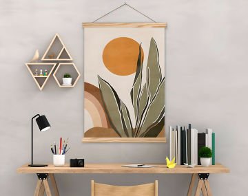 Askılı Kanvas Poster