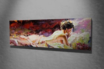 Nude Woman Kanvas Tablo