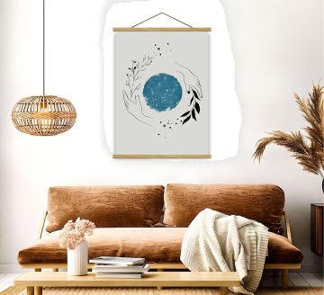 Askılı Kanvas Poster