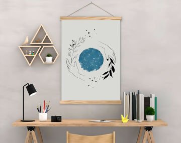 Askılı Kanvas Poster