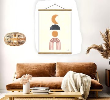 Askılı Kanvas Poster