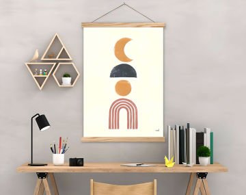 Askılı Kanvas Poster