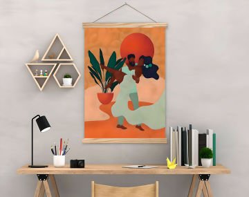 Askılı Kanvas Poster