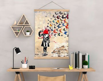 Askılı Kanvas Poster