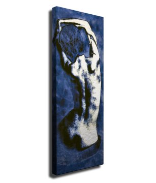 Navy Nude Kanvas Tablo