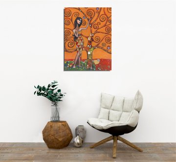 Apple Tree Kanvas Tablo