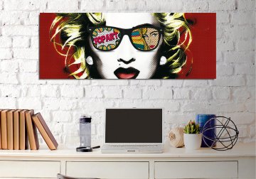 Marilyn Monroe Pop Art Kanvas Tablo