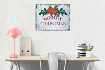 Merry Christmas Kanvas Tablo