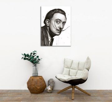 Salvador Dali Kanvas Tablo