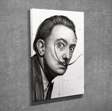 Salvador Dali Kanvas Tablo