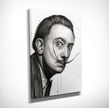 Salvador Dali Kanvas Tablo