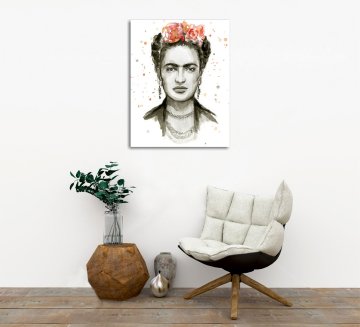 Frida Kahlo Kanvas Tablo