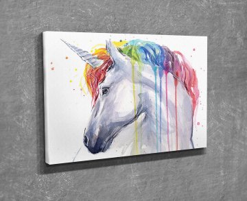 Unicorn Kanvas Tablo