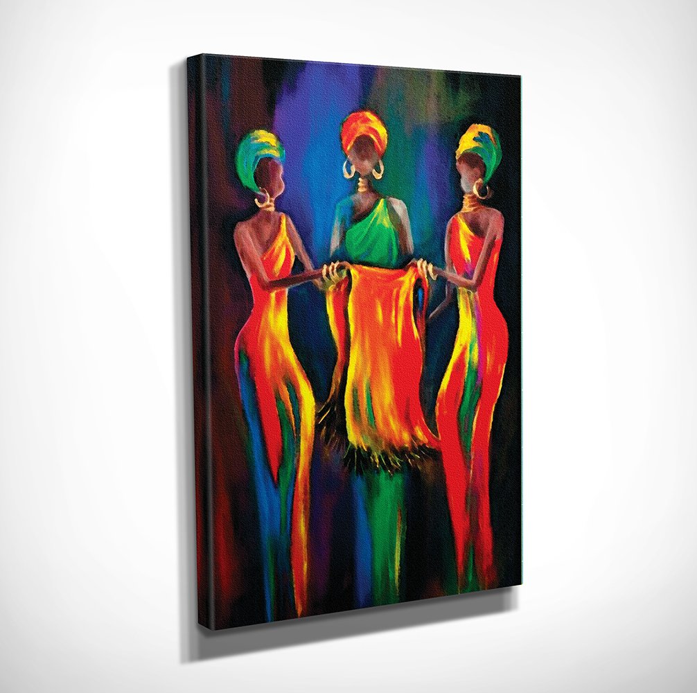African Style Kanvas Tablo