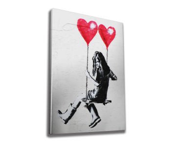 Salıncakta Kız | Banksy