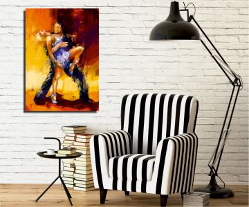 Tango Yağlı Boya Kanvas Tablo