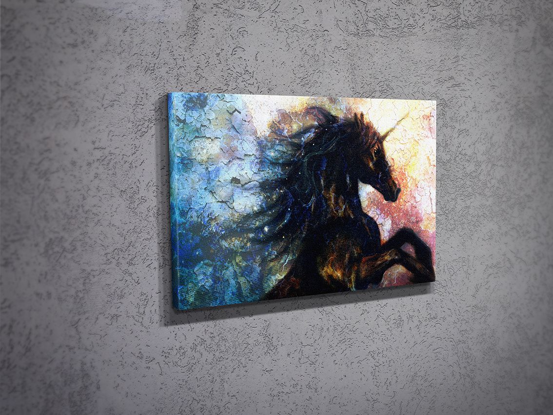 Unicorn Kanvas Tablo