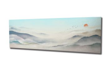 Dağ Manzarası Kanvas Tablo