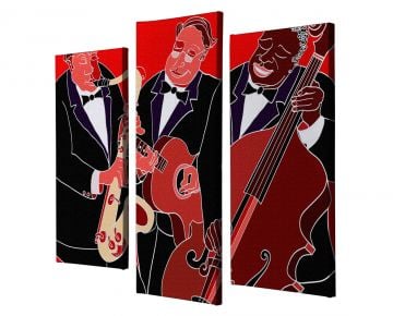 Jazz Kanvas Tablo