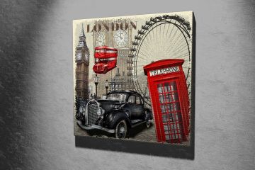 Londra Kanvas Tablo