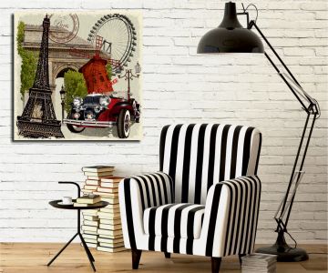 Paris Kanvas Tablo