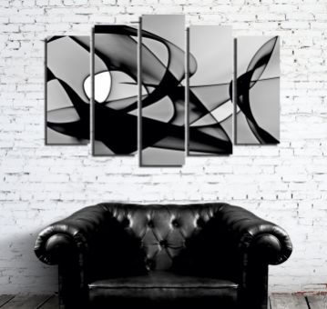 Black and White Kanvas Tablo