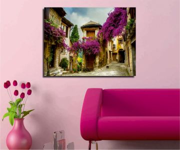 Fransa Provence Kanvas Tablo