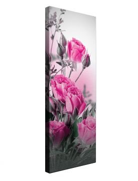 Pembe Güller Kanvas Tablo
