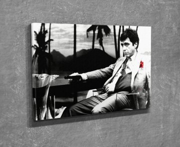 Scarface Al Pacino Kanvas Tablo