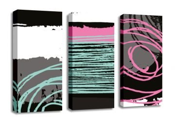 Modern Pastel Kanvas Tablo