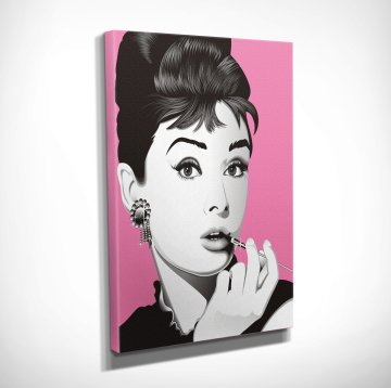Audrey Hepburn Kanvas Tablo