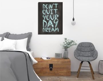 Motivasyon Kanvas Tablo