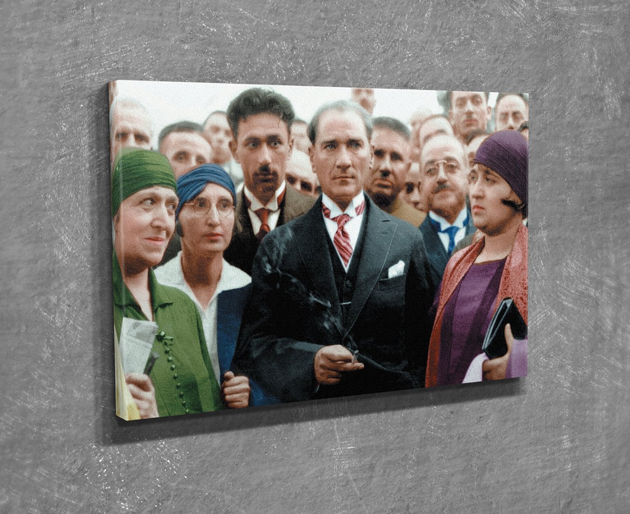Atatürk Kanvas Tablo