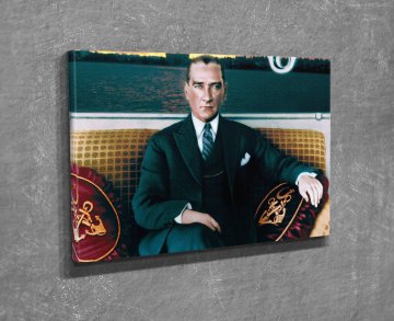 Atatürk ve Deniz Kanvas Tablo