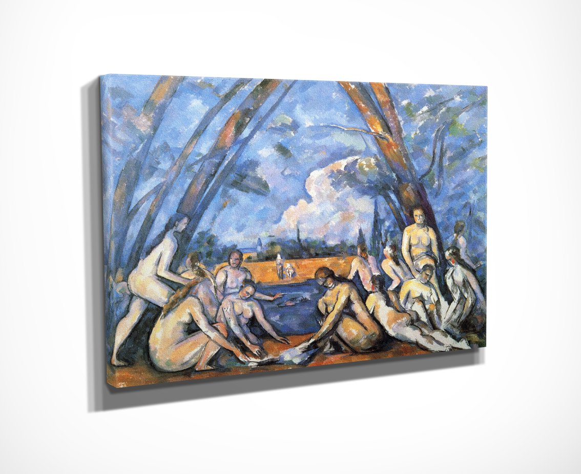 The Large Bathers Kanvas Tablo