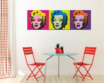 Marilyn Monroe Pop Art Kanvas Tablo