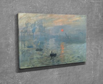 Impression Sunrise Kanvas Tablo